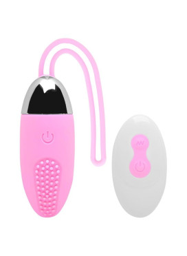 Cápsula Vibradora Cerdas 10 Modos - Rosa