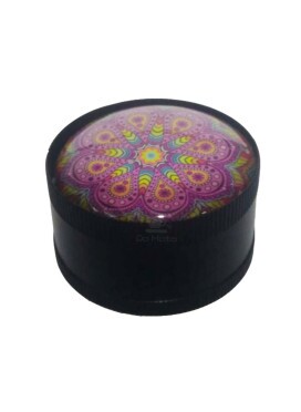 Dichavador de Metal Mandala 3 Partes 