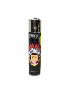 Isqueiro Clipper - Monkey - Black