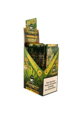 Caixa de Blunt Kingpin Hemp ORIGINAL G - 24 unidades - IMPORTADA