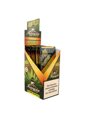 Caixa de Blunt Kingpin Hemp Manic - 24 unidades - IMPORTADA
