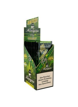 Caixa de Blunt Kingpin Hemp Fly - 24 unidades - IMPORTADA