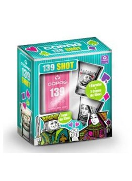 Kit Baralho Copag c/ Copos de Shot
