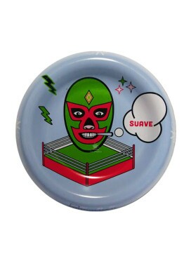 Cinzeiro de Metal Suave Luchadores