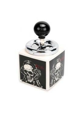 Cinzeiro de Porcelana - Caveira