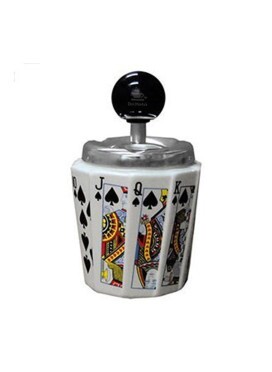 Cinzeiro de Porcelana - Baralho