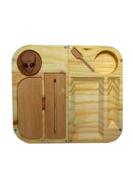 Bandeja de Madeira Wood Fire ET