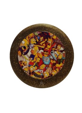 Dichavador de Fibra de Coco Simpsons