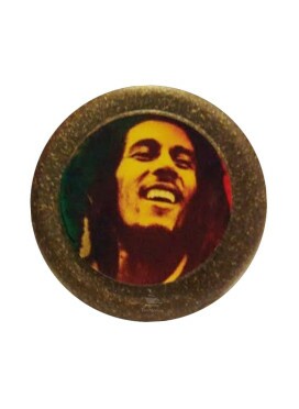 Dichavador de Fibra de Coco Bob Marley Rastafari