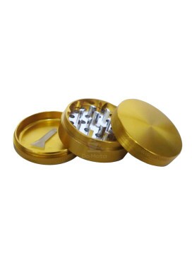 Dichavador de Metal Grande Dourado