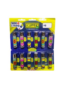 Cartela de Isqueiro Clipper Animal Mandala 2