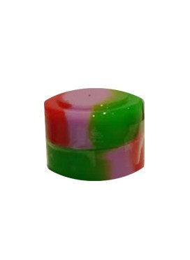 Slick Pequeno Vermelho, Verde e Lilás