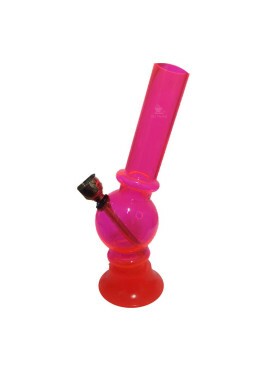 Bong de Acrílico Rosa | Pequeno