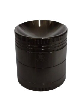 Dichavador de Metal 4 Partes Preto