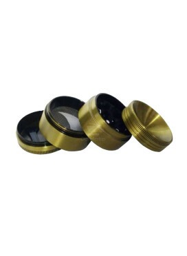 Dichavador de Metal 4 Partes Dourado