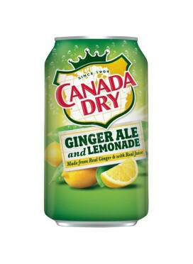 Canada Dry Ginger Ale and Lemonade