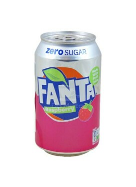 Fanta Zero Raspberry Importada Grã Bretanha