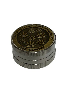 Dichavador de Metal 2 Partes Cannabis
