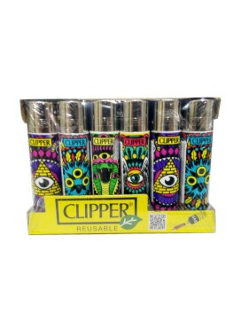 Display de Isqueiro Clipper Eye Mandalas