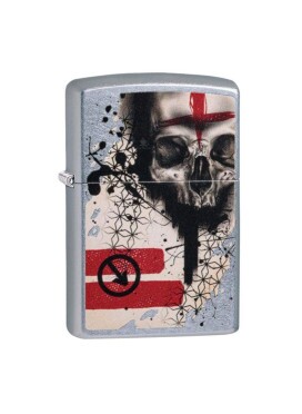 Isqueiro Zippo Trash Polka Tattoo Skull