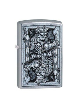 Isqueiro Zippo Steampunk Skull Spade