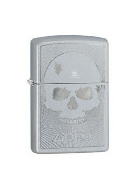 Isqueiro Zippo Skull With Lines