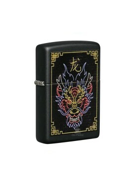 Isqueiro Zippo 49396 Neon Dragon 