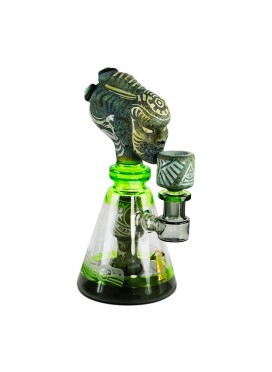 Bong de Vidro Abduzido Gold Maori Pequeno Kane