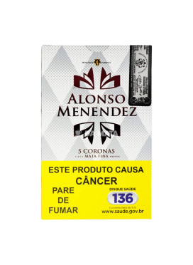 Petaca Charuto Alonso Menendez Corona Mata Fina C/5un