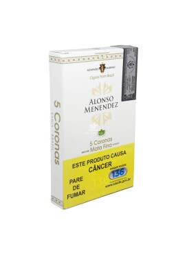 Petaca Charuto Alonso Menendez Corona Mata Fina C/5un