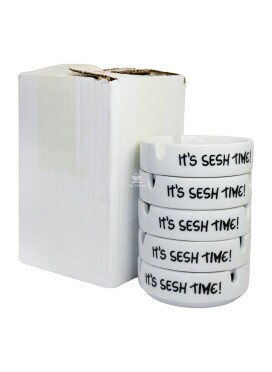 Caixa de Cinzeiro de Cerâmica Sesh c/ 5 un.