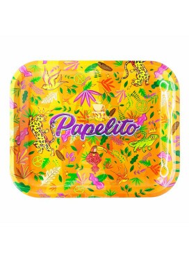 Bandeja de Metal Papelito Fauna e Flora Grande