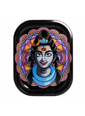 Bandeja de Metal Sadhu Shiva Mandala