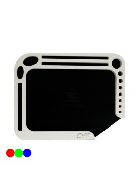 Bandeja de madeira OFF Média