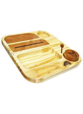 Bandeja Magnética Wood Burning Caveira