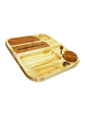 Bandeja Magnética Wood Burning Wave