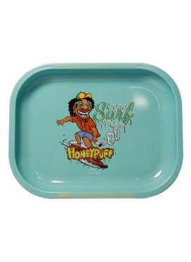 Bandeja de Metal HoneyPuff c/ Tampa Magnética Surf