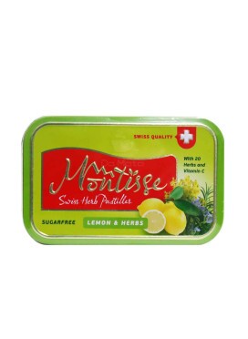 Pastilha Importada Montisse Limão & Ervas