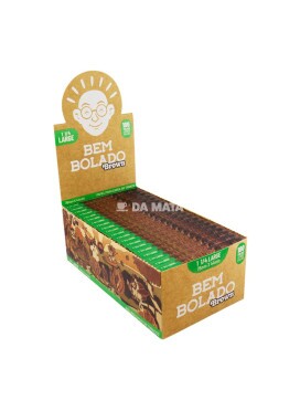 Caixa de Seda Bem Bolado Brown 1 1/4 Large 100 Folhas