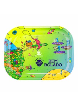 Bandeja de Metal Bem Bolado 18x14