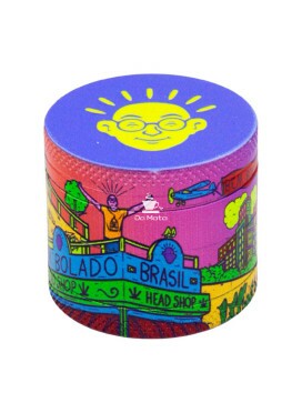 Dichavador de Metal Bem Bolado 4 Partes