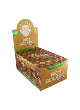 Caixa de Seda Bem Bolado Brown Rolos C/ Piteira