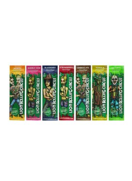 Kit Blunt Lion Rolling Circus - 14 Blunts - Coleção 7 Sabores