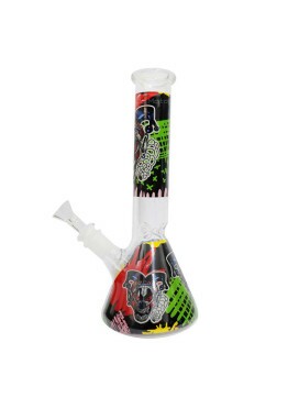 Bong de Vidro Grande Joker Smoker