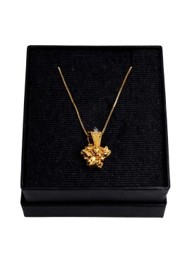 Pingente Budz Flowers 24k