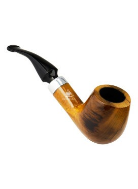 Cachimbo Anel Cromado Curvo