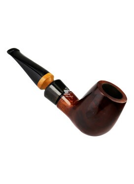 Cachimbo Anel Madeira Reto