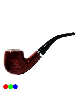 Cachimbo Curvo com Abafador de Metal Zhaofa