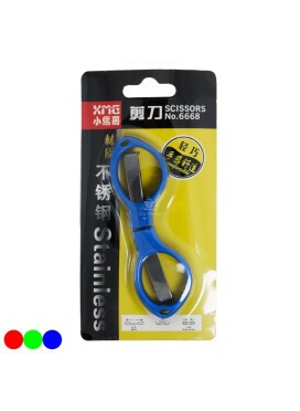 Tesoura Dobrável de Metal c/ Cabo de Plástico