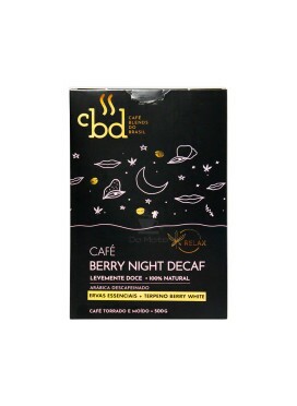 Café Sensorial CBD Berry Night Decaf 500g *Torrado e Moído* 